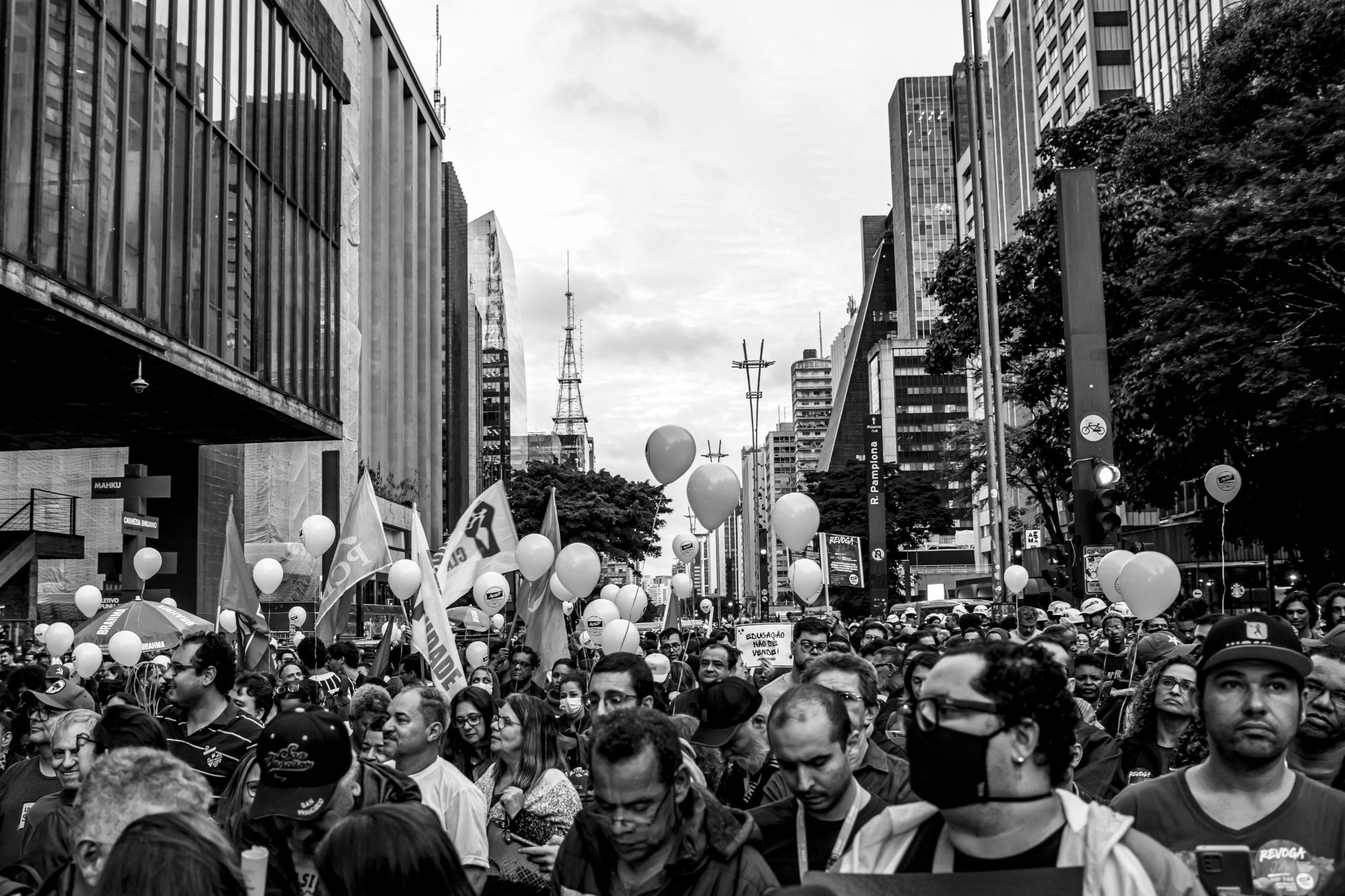 Greve Nacional da Educação em São Paulo